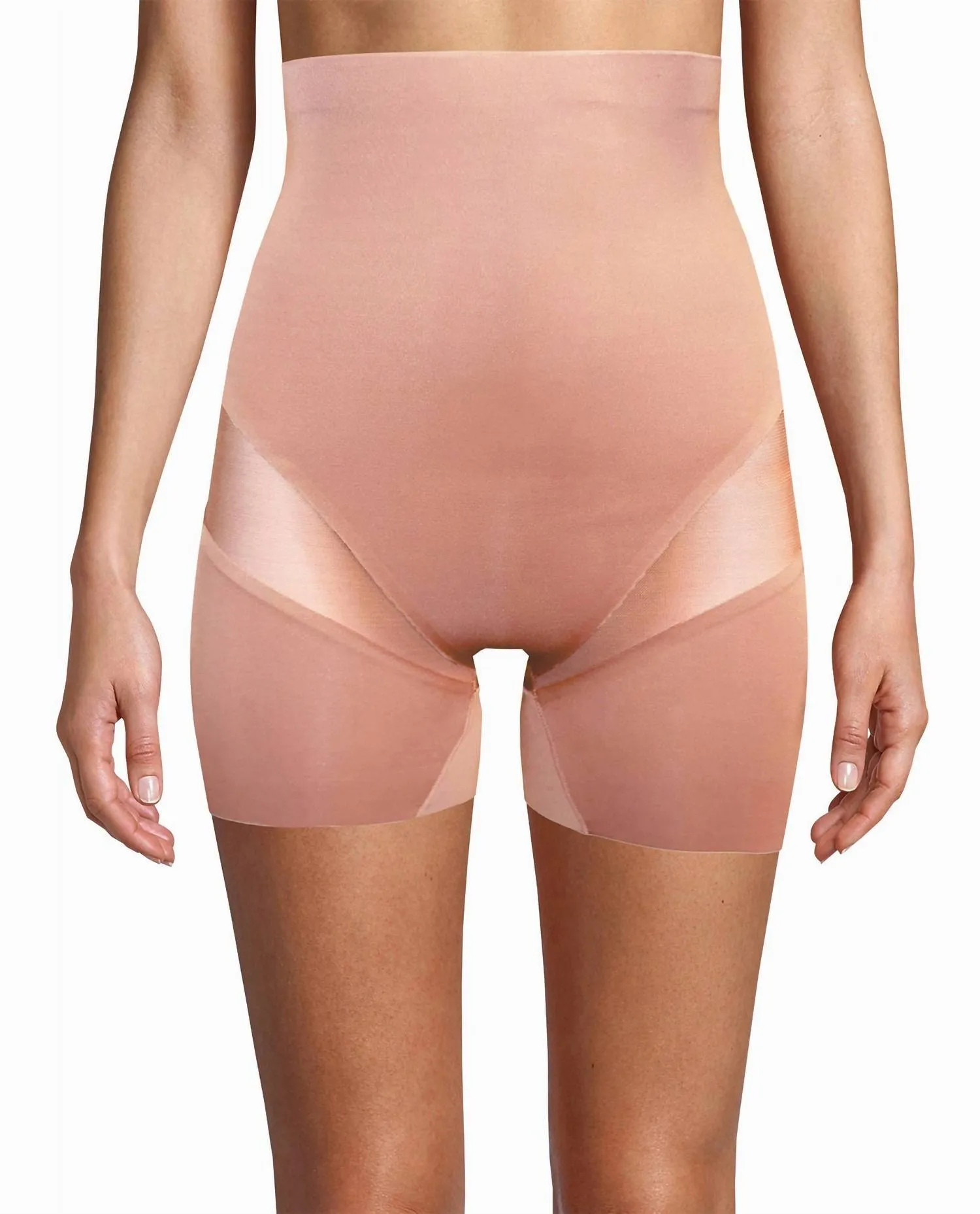 2-Pack Scuba High Waisted Shaping Shorts In Nm Black And Café Latte