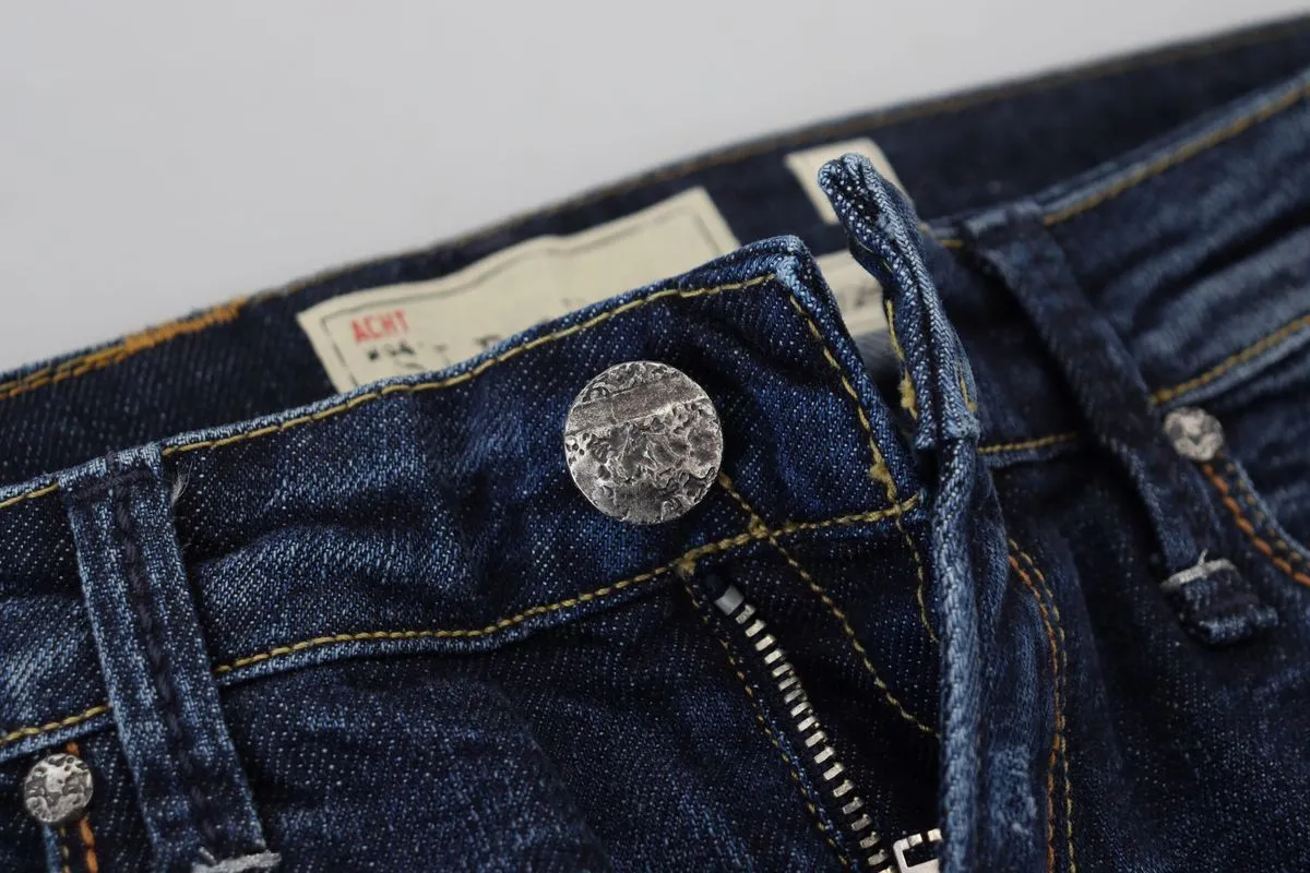Acht  Washed Cotton Low Waist Women CasualWomen's Jeans
