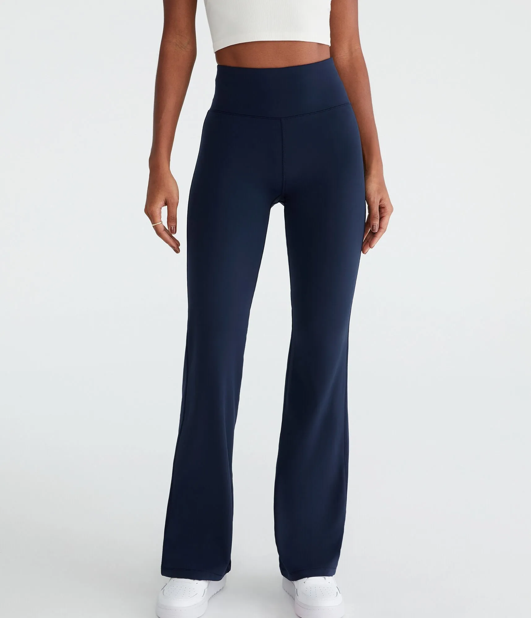 Aeropostale Curvy Air Soft Ultra High-Rise Flare Leggings