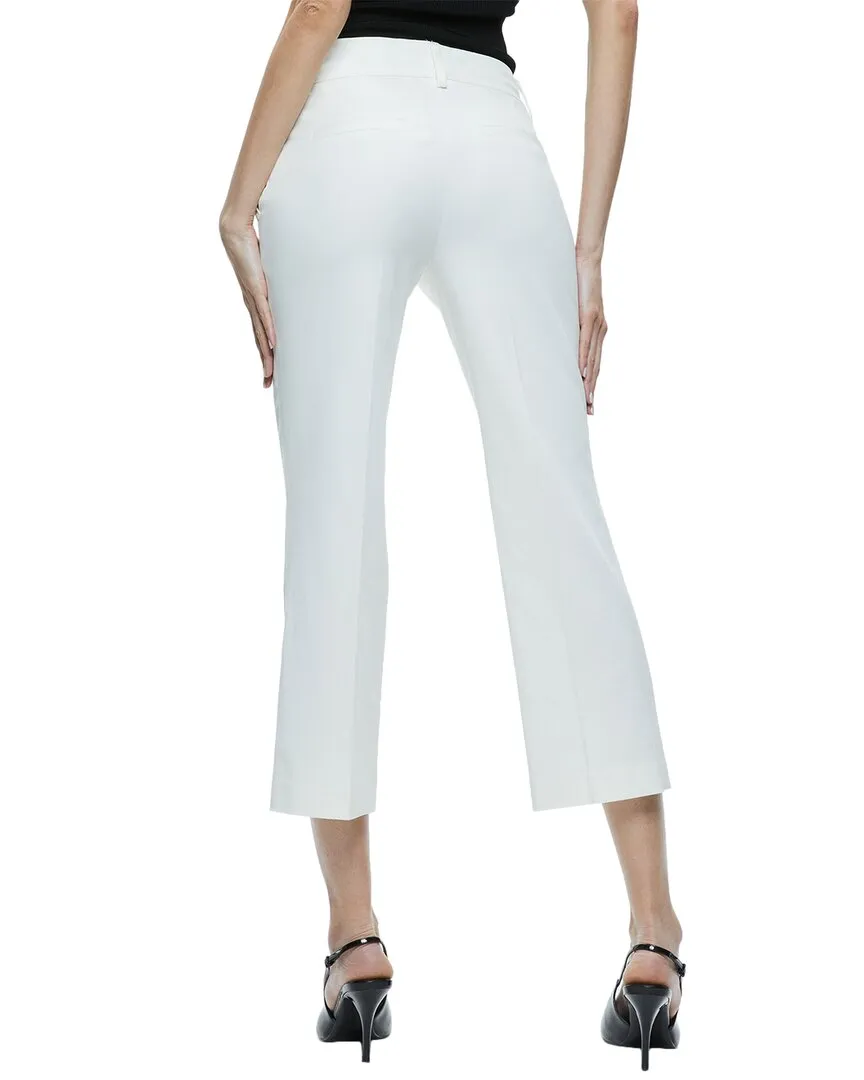 alice   olivia Janis Low-Rise Cropped Flare Pant