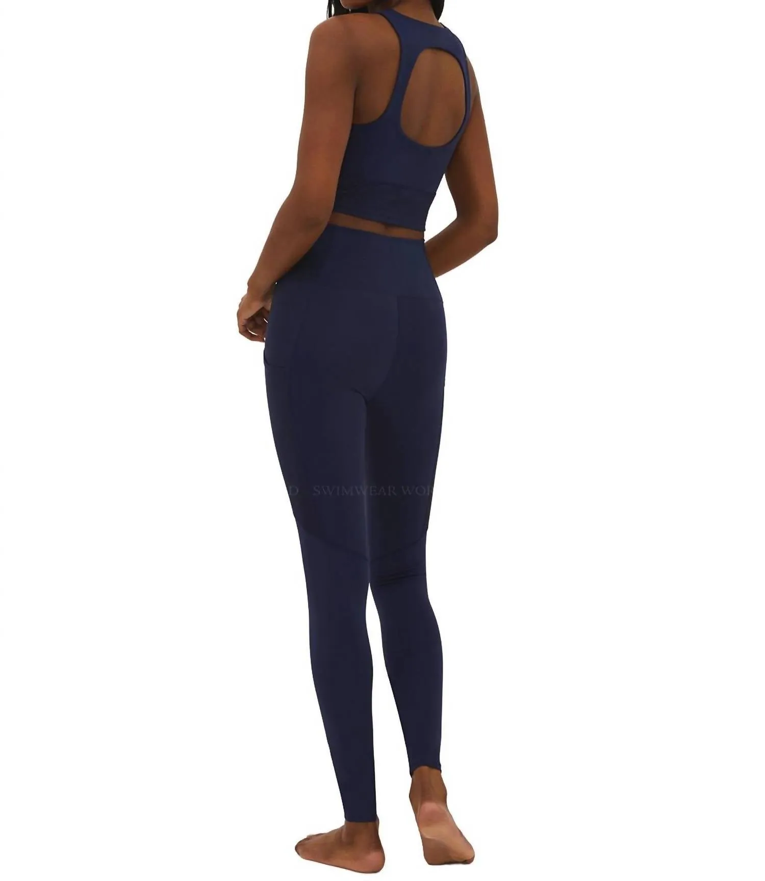 Allora Legging In Ultramarine