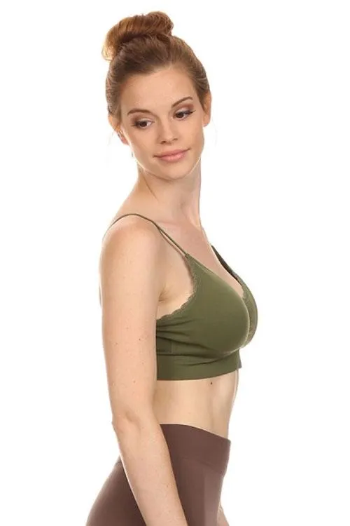 Anemone Lace Trim Bra IW21400
