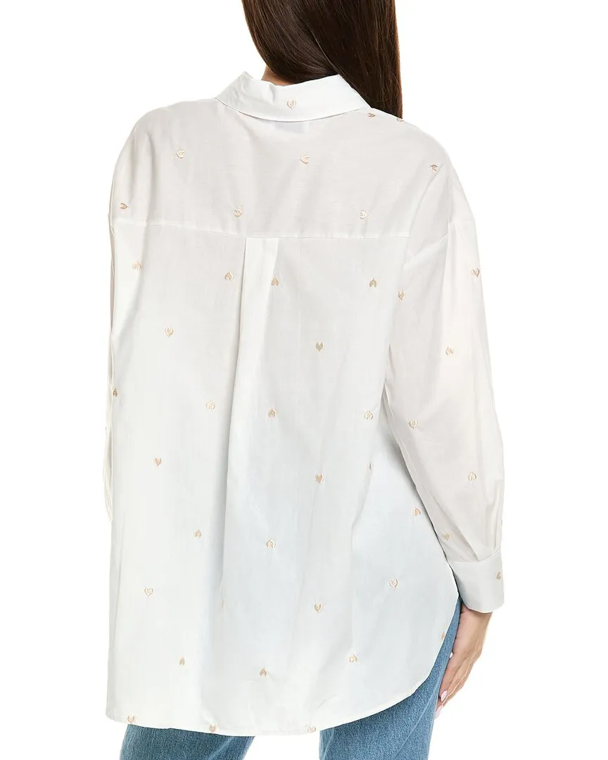 ANNA KAY Music Embroidery Blouse