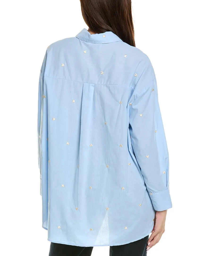 ANNA KAY Music Embroidery Blouse