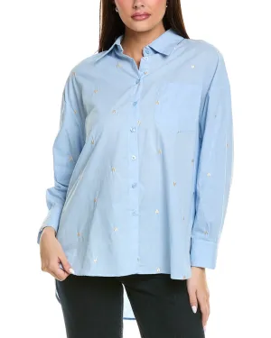 ANNA KAY Music Embroidery Blouse