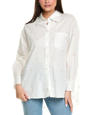ANNA KAY Music Embroidery Blouse