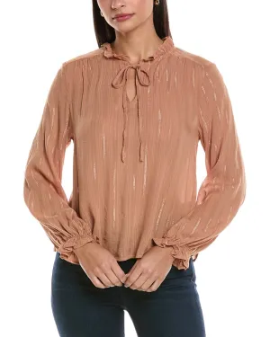 ANNA KAY Tie Neck Blouse