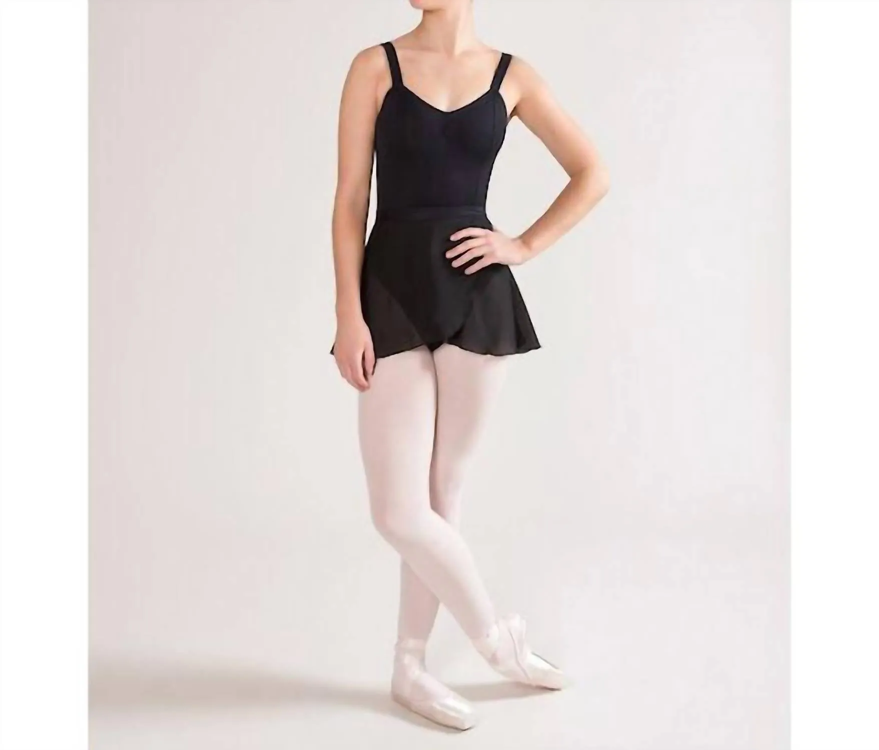 Annabelle Camisole Leotard In Black