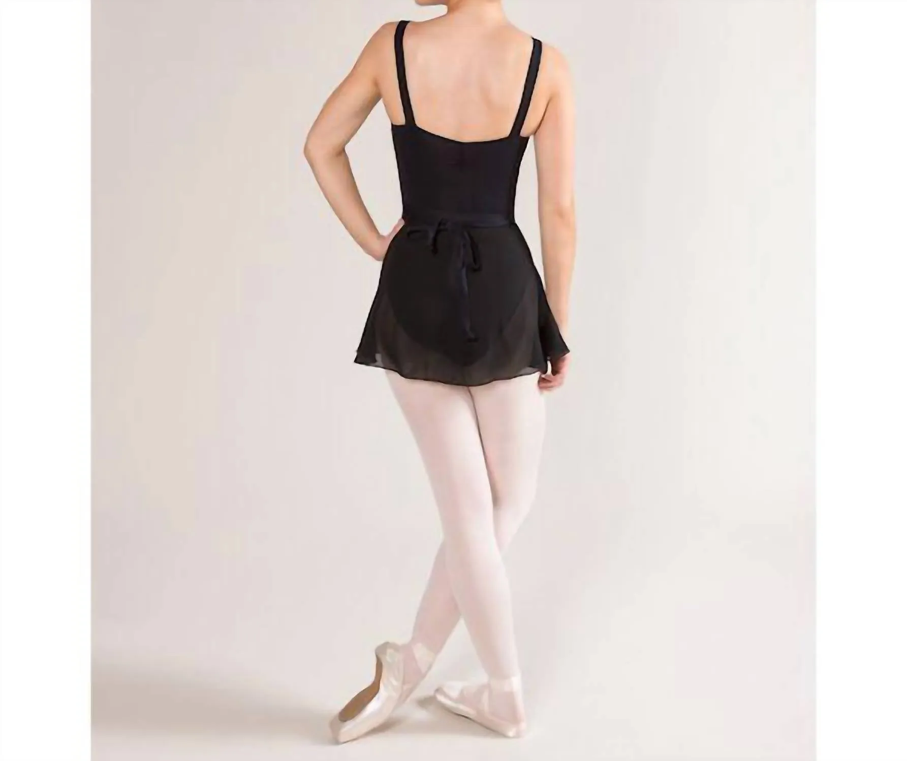Annabelle Camisole Leotard In Black
