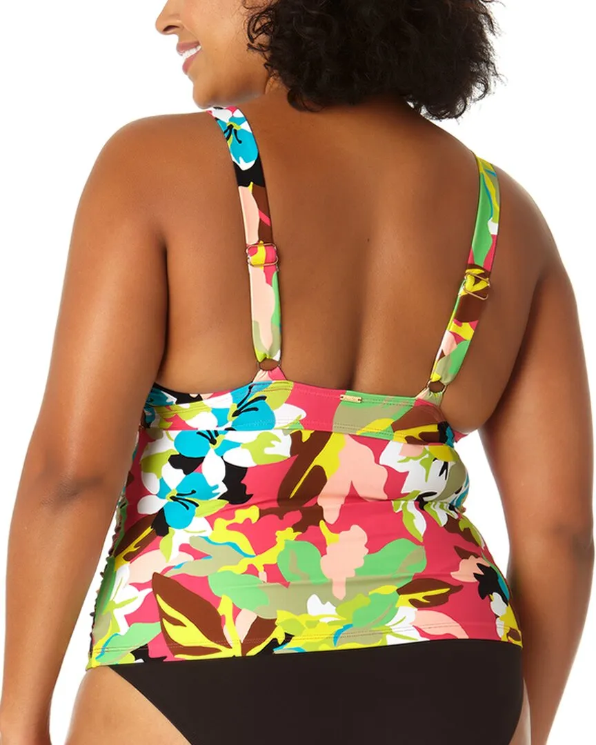 Anne Cole Easy Ring Tri Tankini