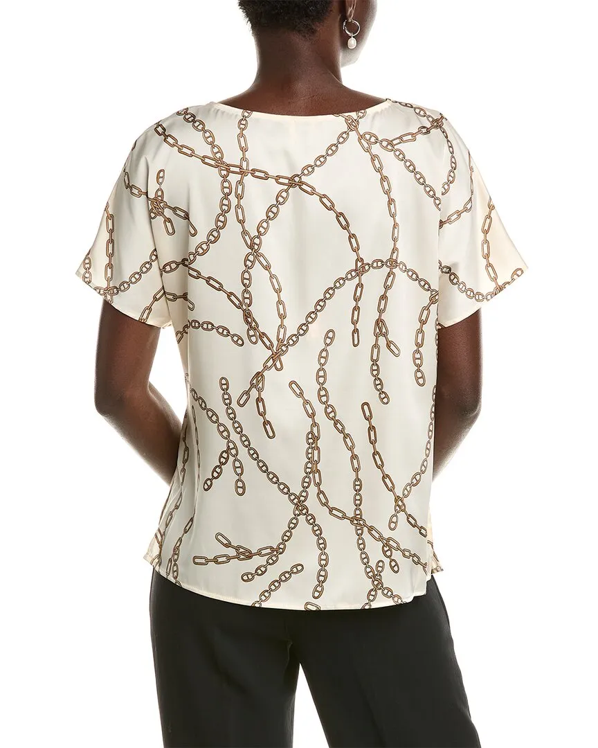 Anne Klein Bateau Neck Top