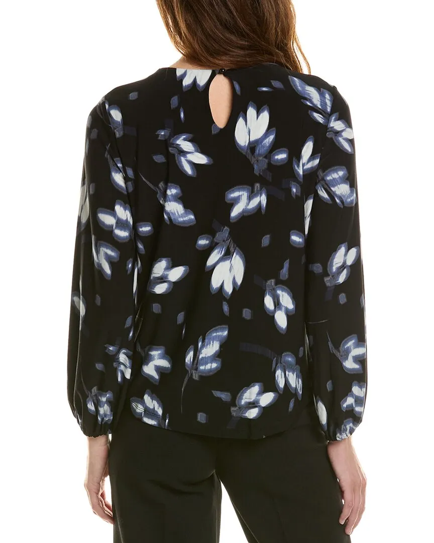 Anne Klein Chain Neck Top
