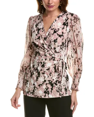 Anne Klein Smocked Top