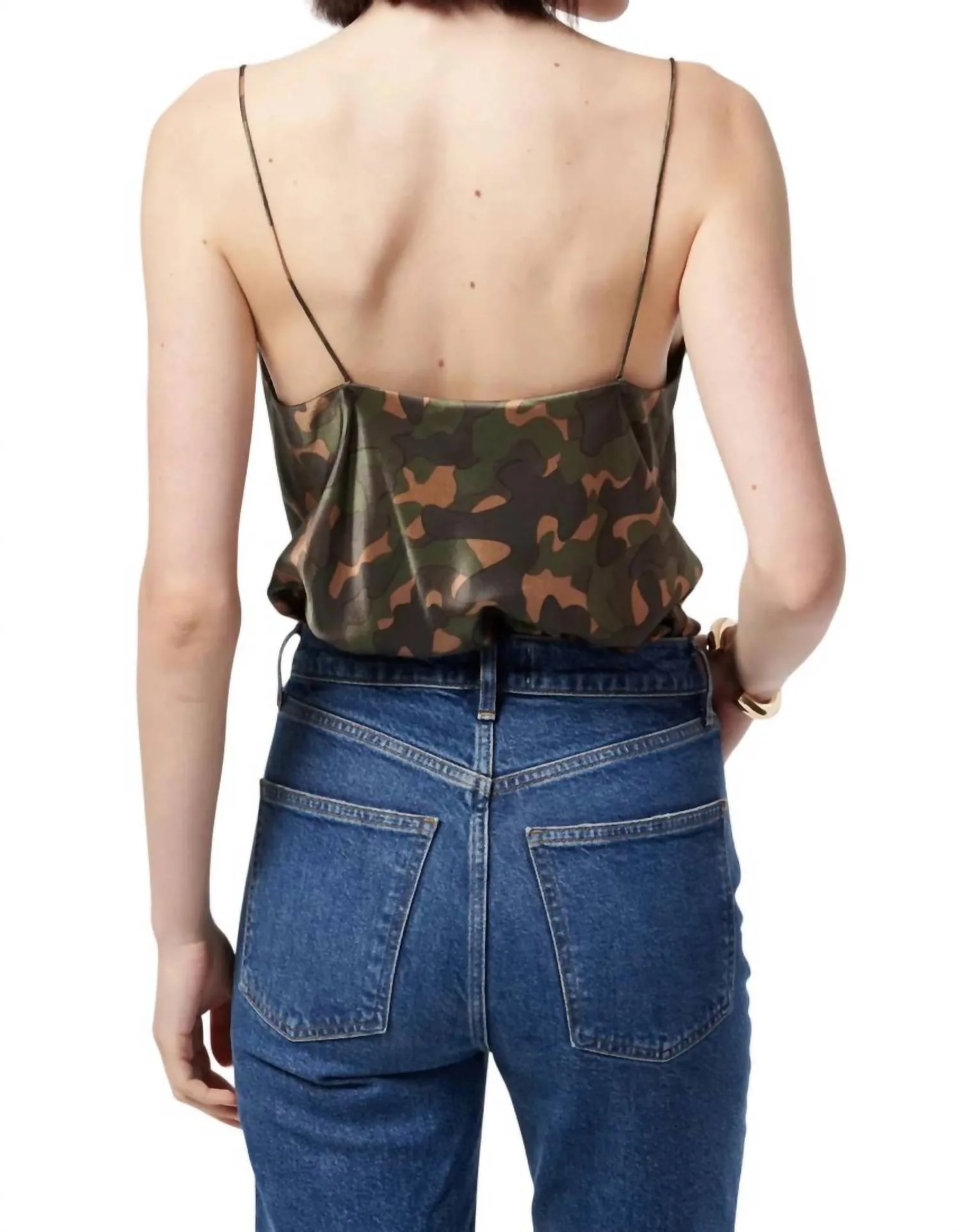 Axel Bodysuit In Camo Teddy