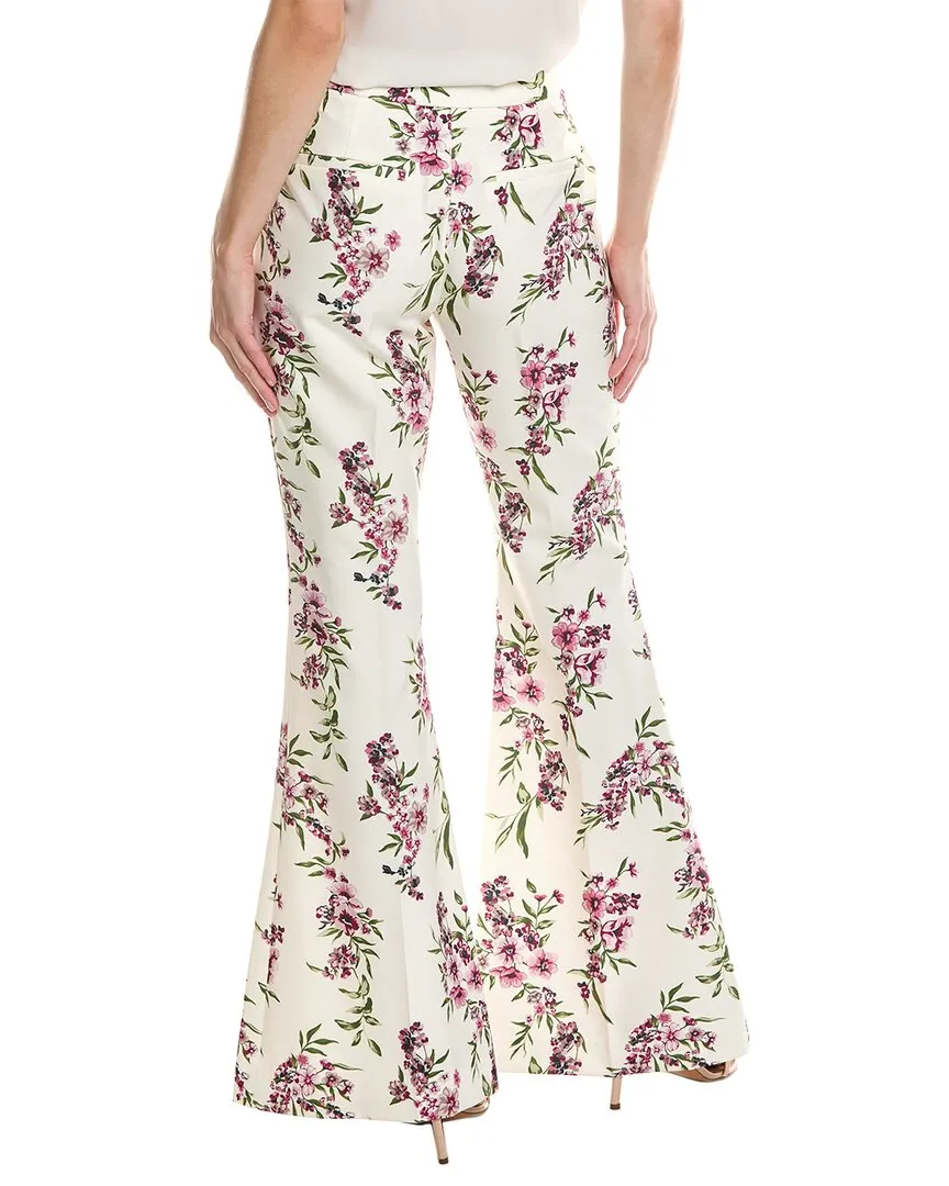 BCBGMAXAZRIA Woven Flare Pant