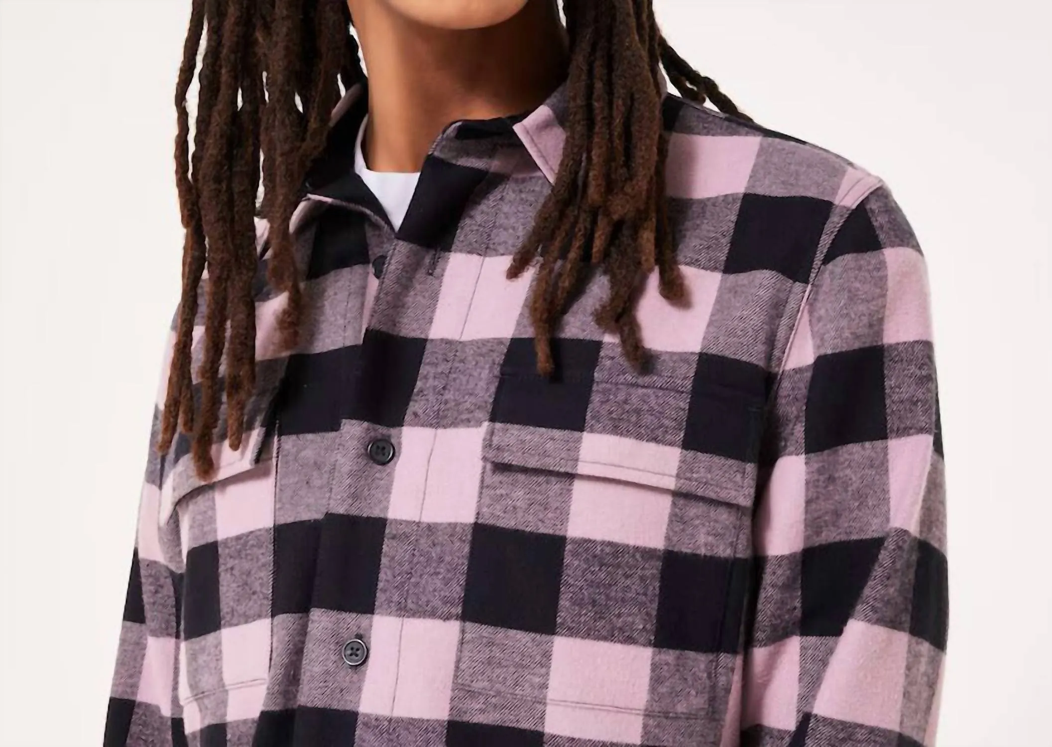 Bear Cozy Flannel In 82X-Toadstool/black Check