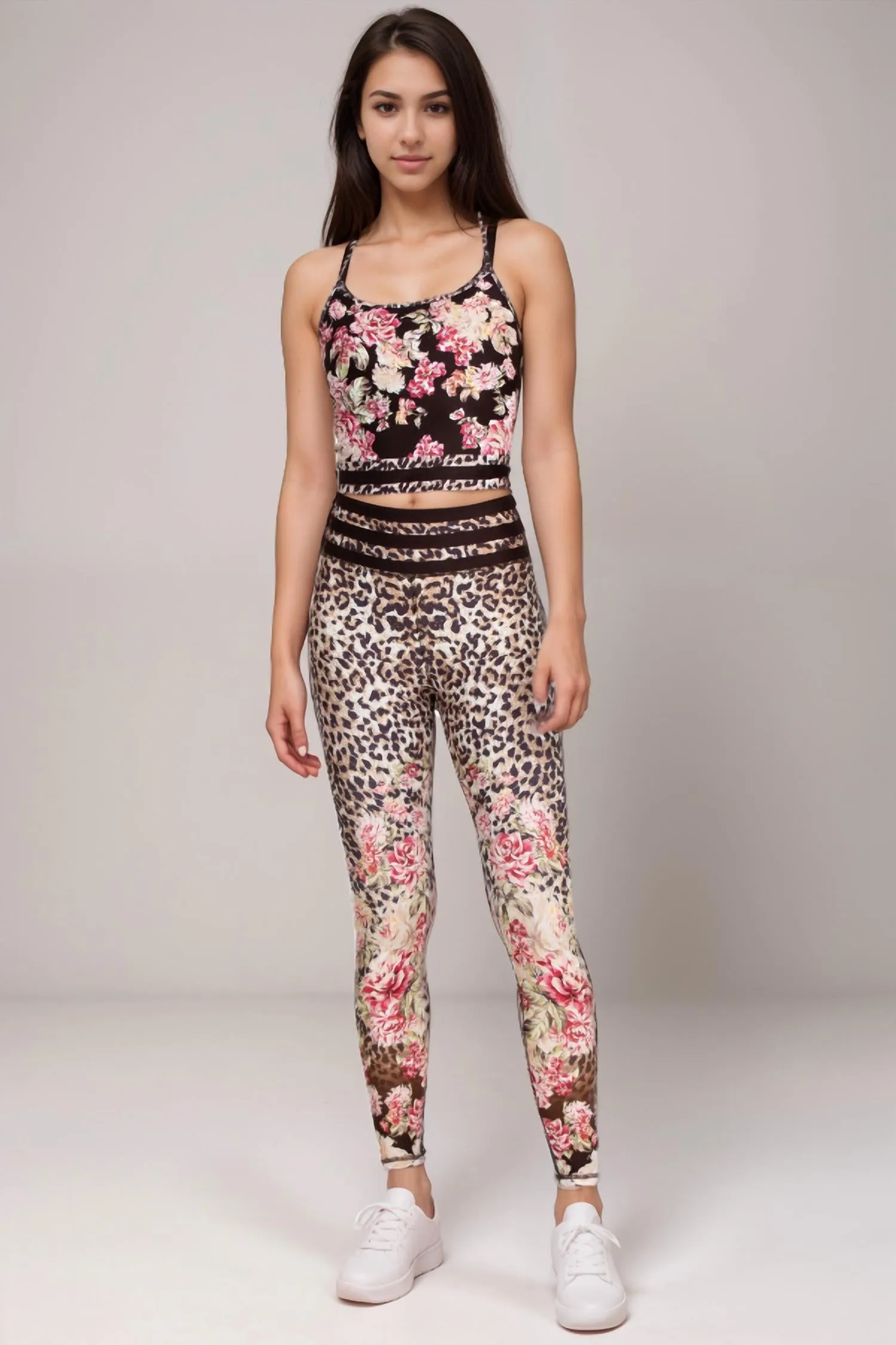 Bee Active Legging In Vintage Rose