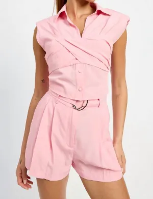 Bethany Top In Pink