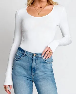Bethenny Bodysuit In Cream