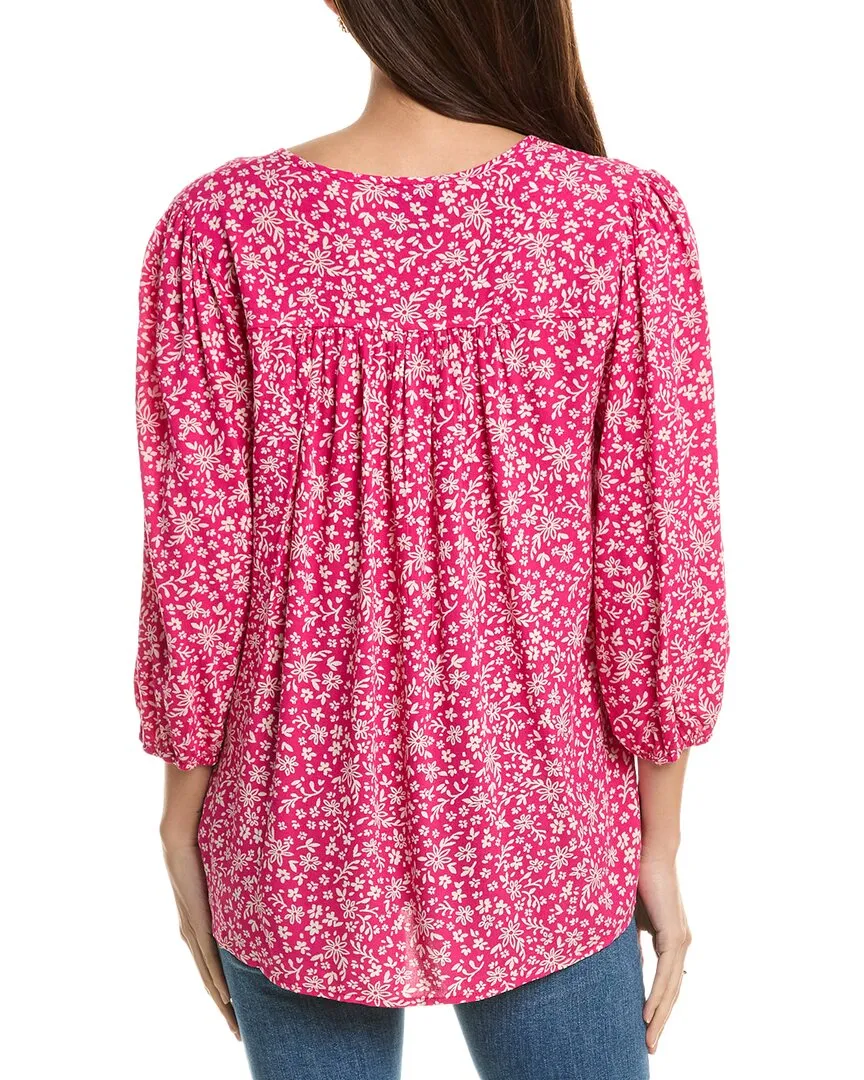 Bobeau 3/4-Sleeve Top