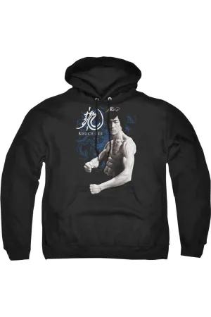Bruce Lee Dragon Stance Adult Pull Over Hoodie