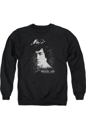 Bruce Lee In Your Face Adult Crewneck Sweatshirt