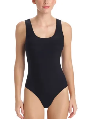 Butter Tank Bodysuit In Black