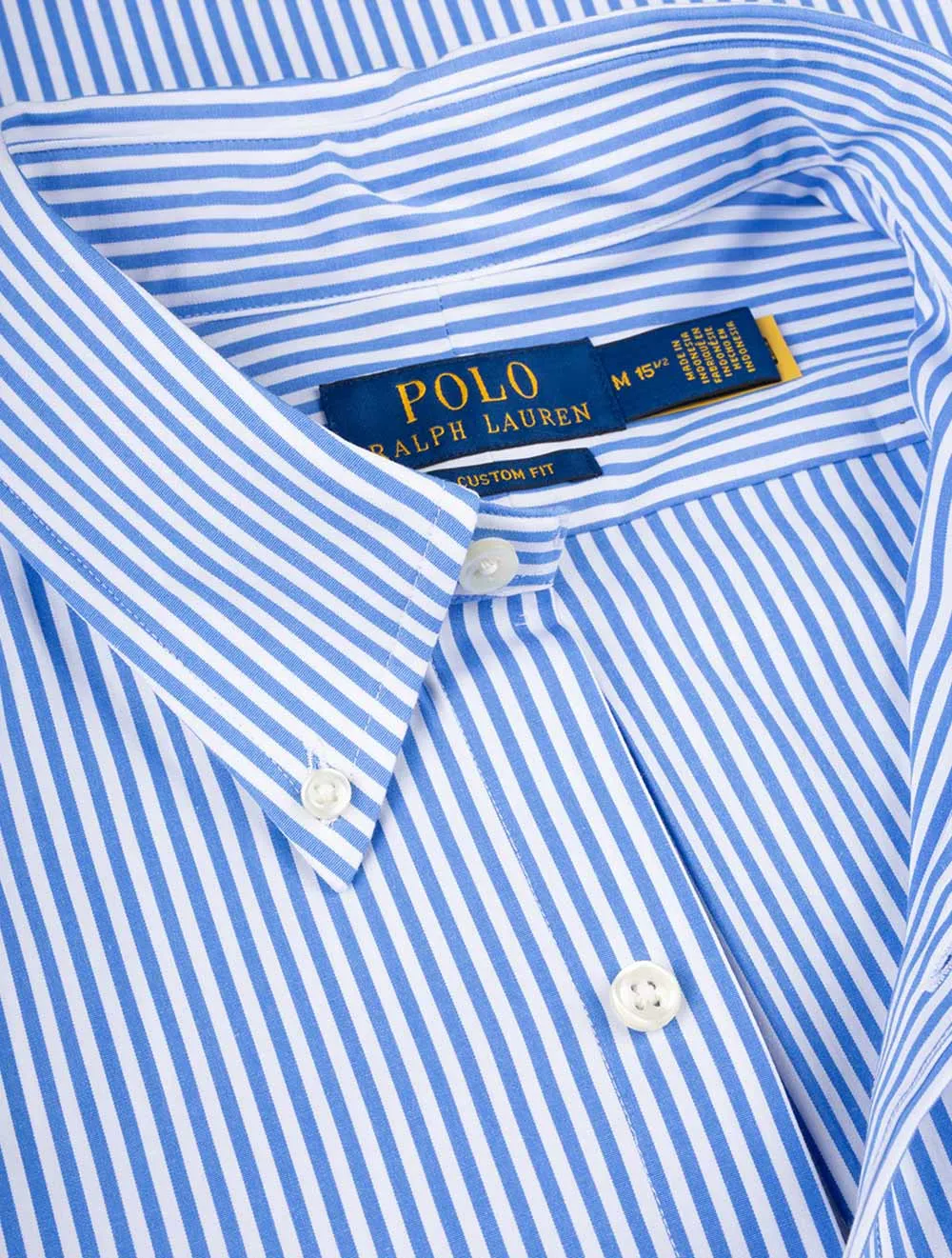 Buttondown Stripe Shirt Blue