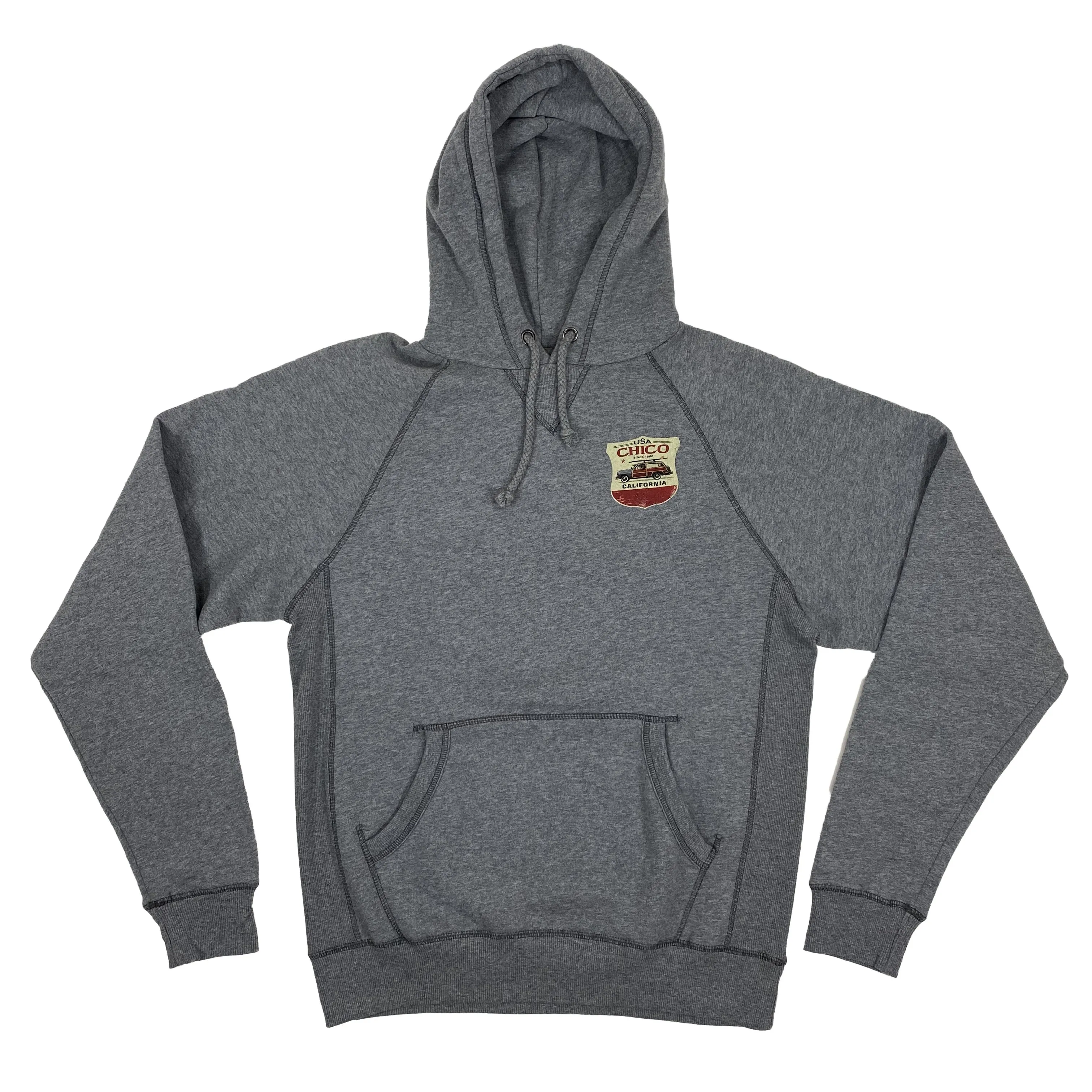 Cali Bear Liberty Bell Woody - Hooded Sweatshirt