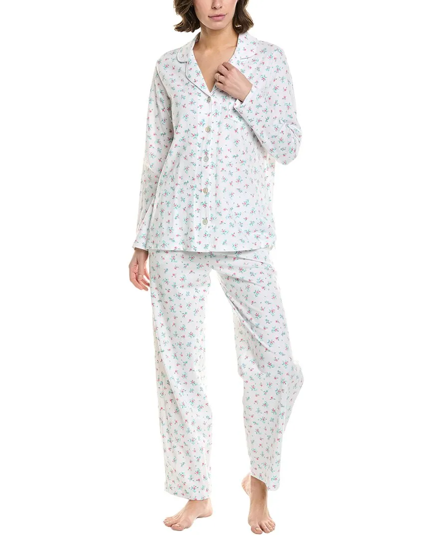Carole Hochman 2pc Pajama Pant Set