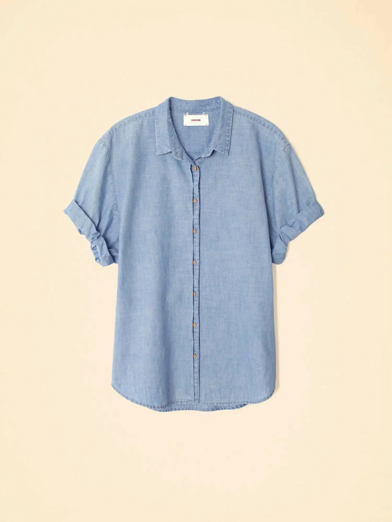 Channing Shirt In Dusty Blue