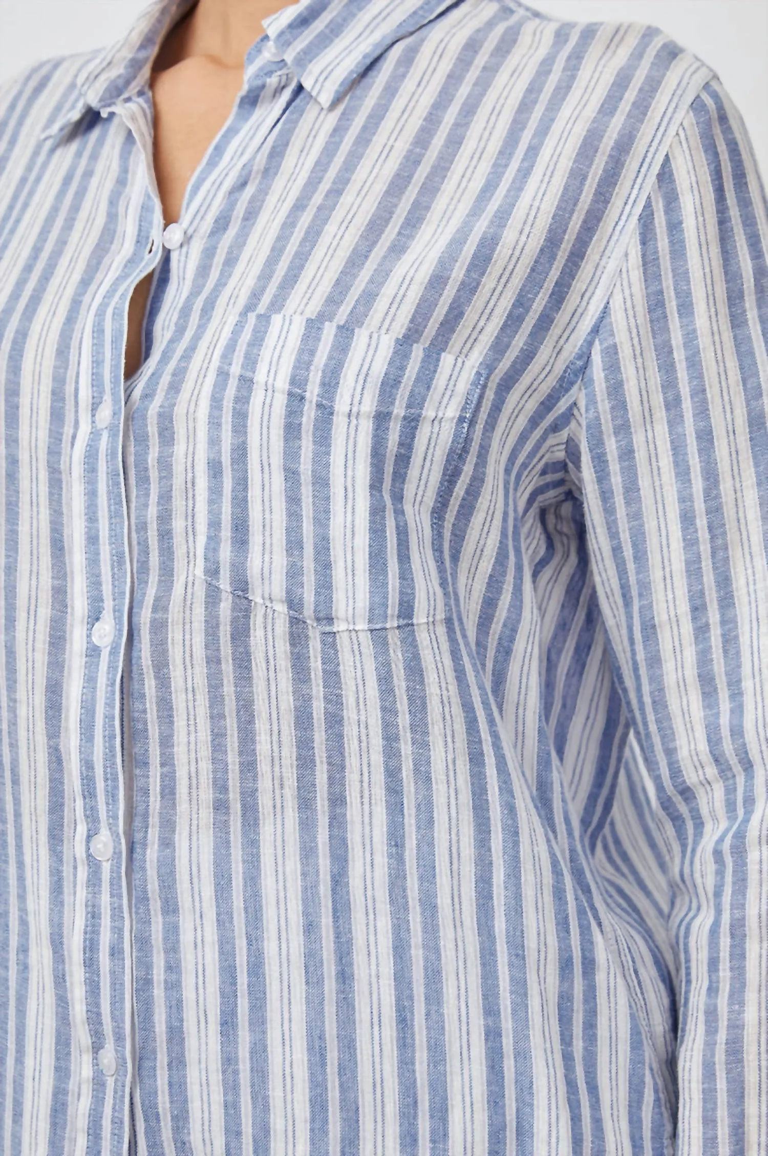 Charli Shirt In New Haven Stripe