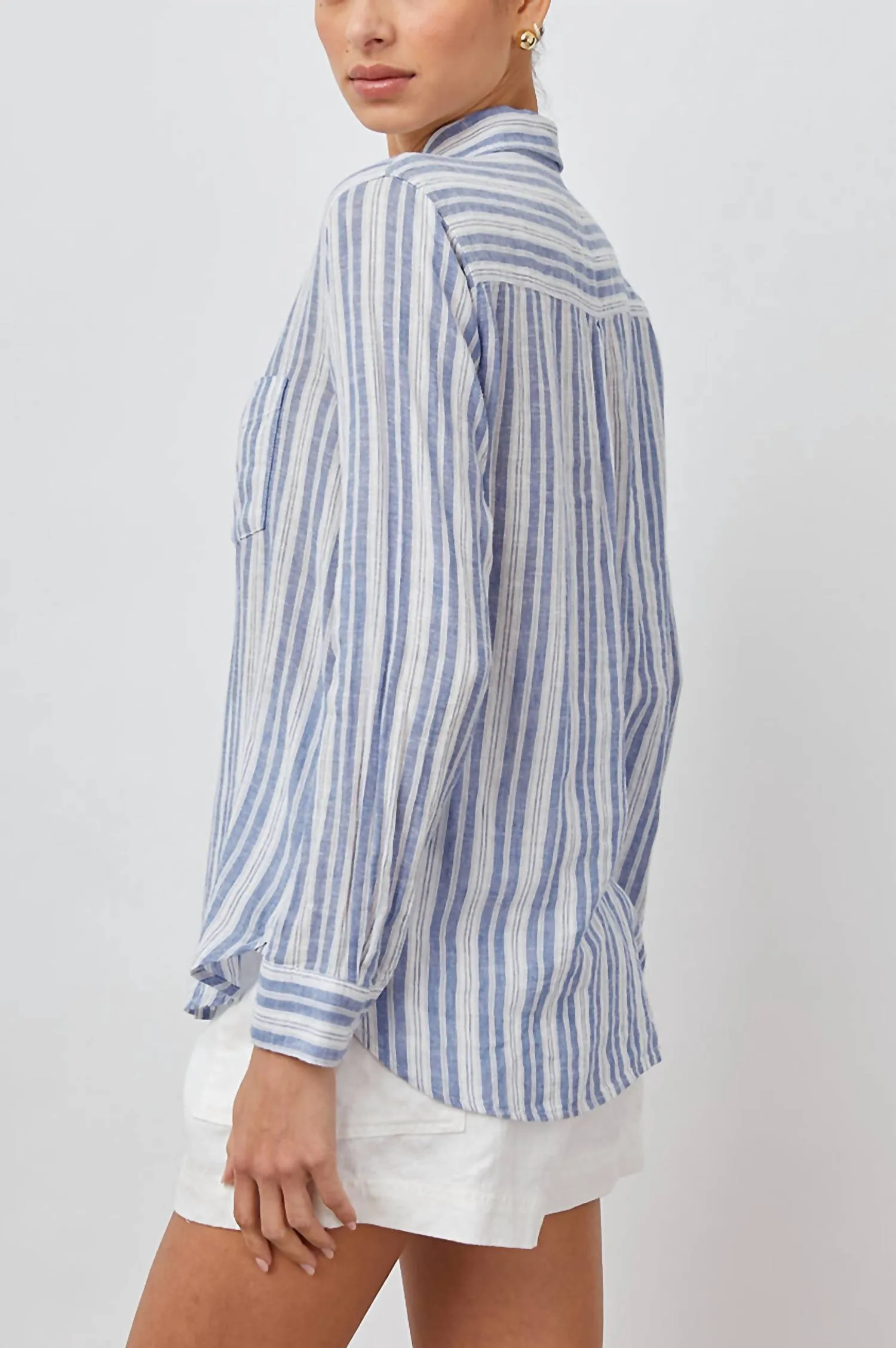 Charli Shirt In New Haven Stripe