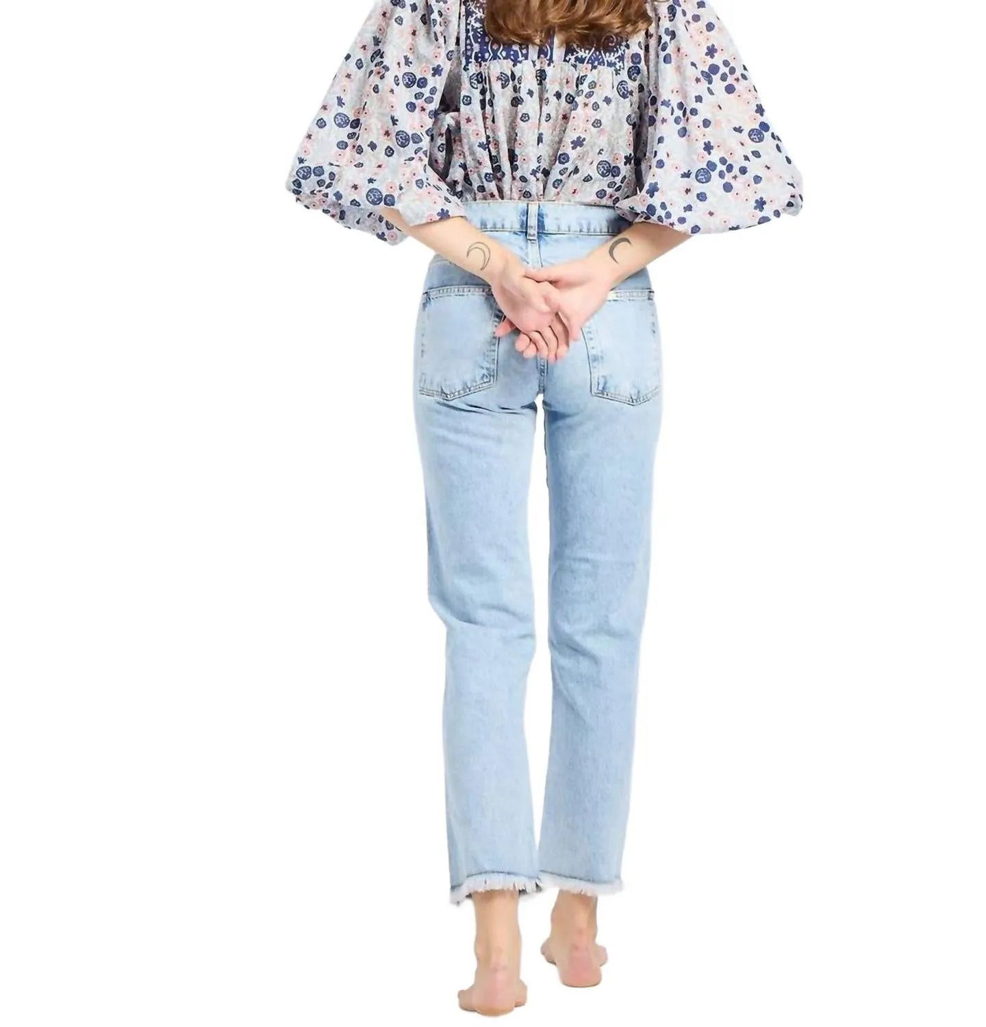 Charlie Blouse In Navy Floral