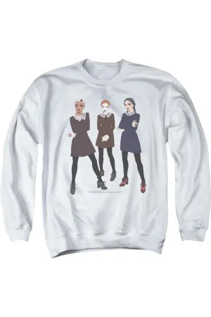 Chilling Adventures Of Sabrina Weird Adult Crewneck Sweatshirt