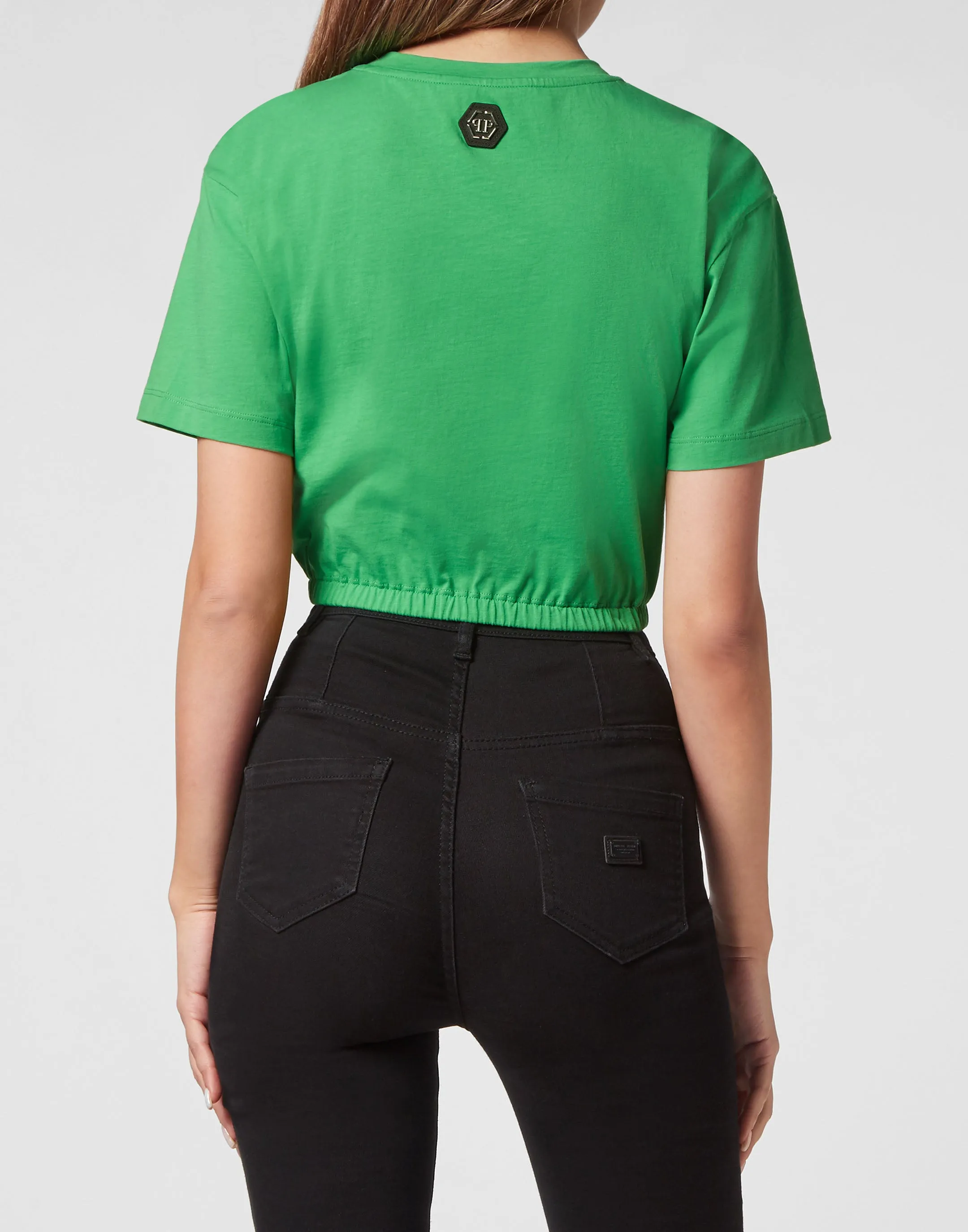 Cropped T-shirt Iconic Plein
