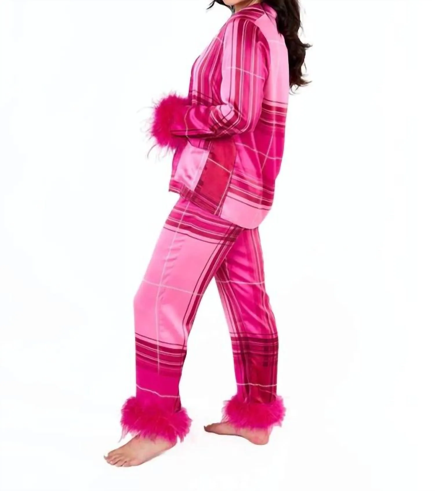 Danica Loungewear Set In Sugar Berry