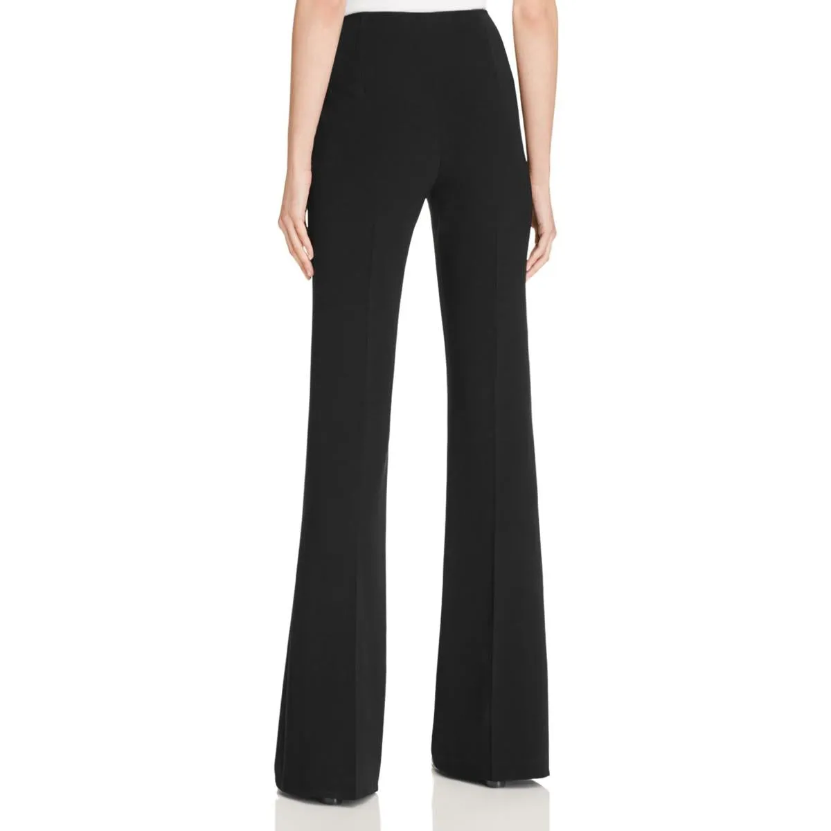 Demitria Womens Admiral Crepe Flare Dress Pants