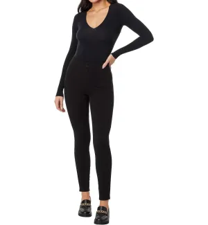 Denim Legging In Black