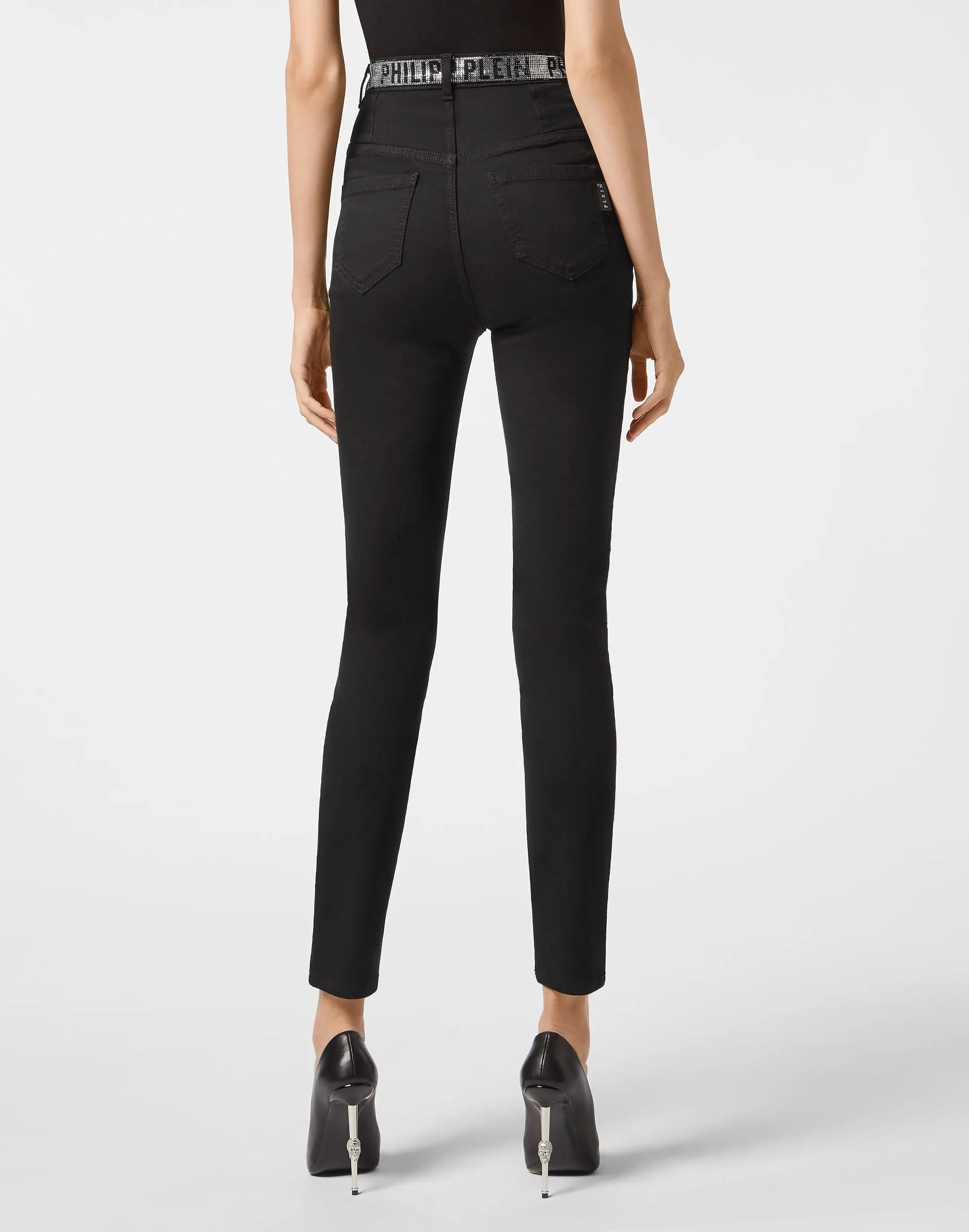 Denim Super High Waist Jegging Philipp Plein TM