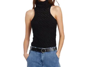 Dielle Top By Amanda Uprichard In Black