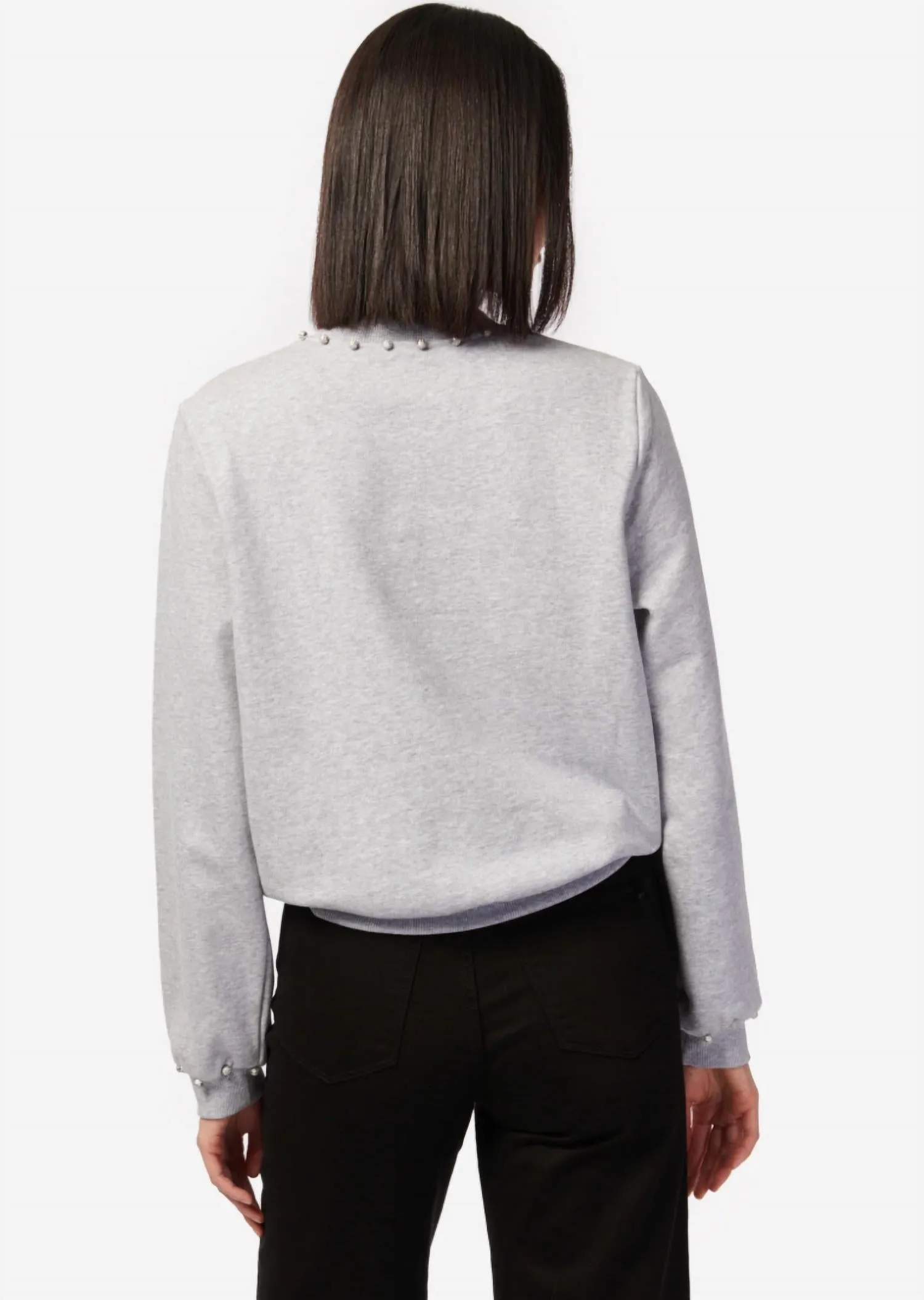 Dion Top In Heather Grey