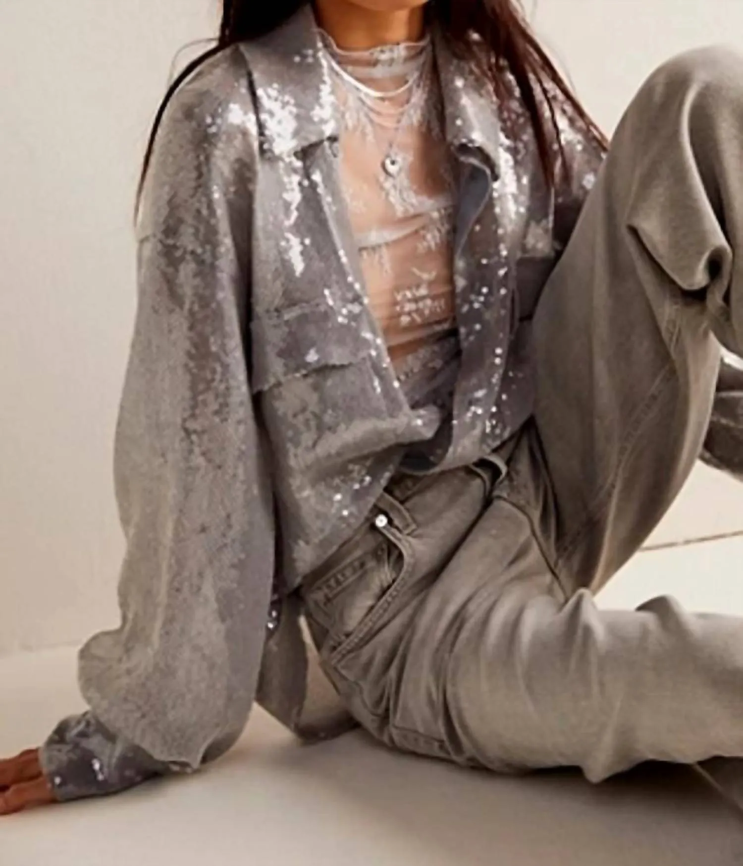 Disco Margartia Button Down Blouse In Rocket