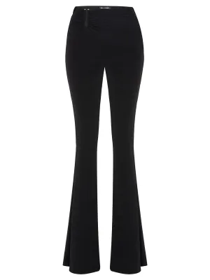 Draped Flare Pants