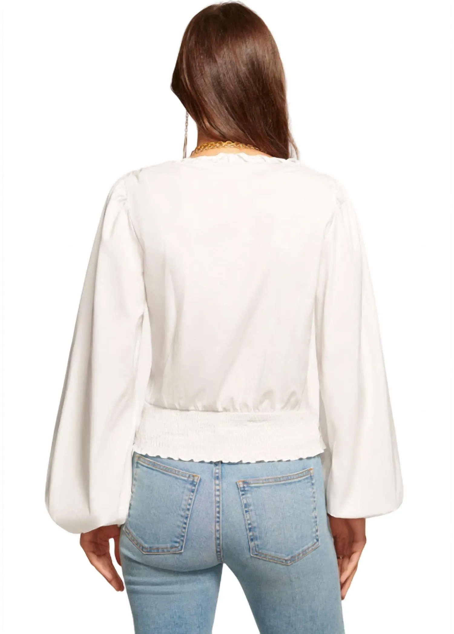 Elisa Top In White