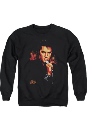 Elvis Presley Trouble Adult Crewneck Sweatshirt