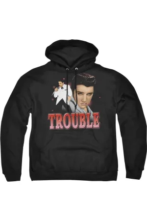 Elvis Presley Trouble Adult Pull Over Hoodie