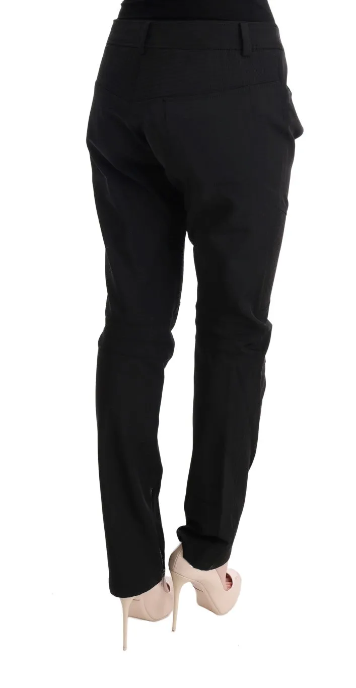 Ermanno Scervino Sleek  Cotton Slim Fit Women's Pants