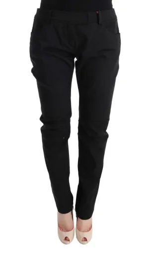 Ermanno Scervino Sleek  Cotton Slim Fit Women's Pants