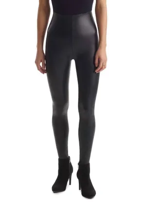 Faux Leather Legging In Black
